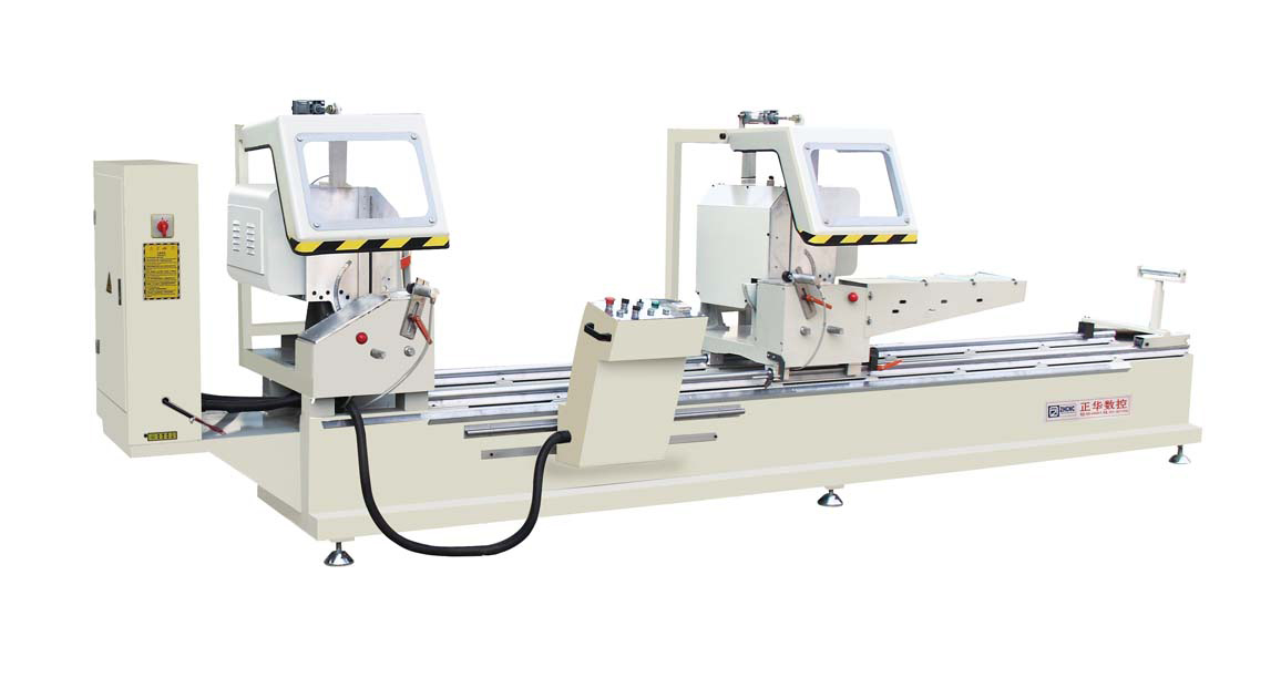 Double-head Cutting Saw for Aluminum and PVC Profiles